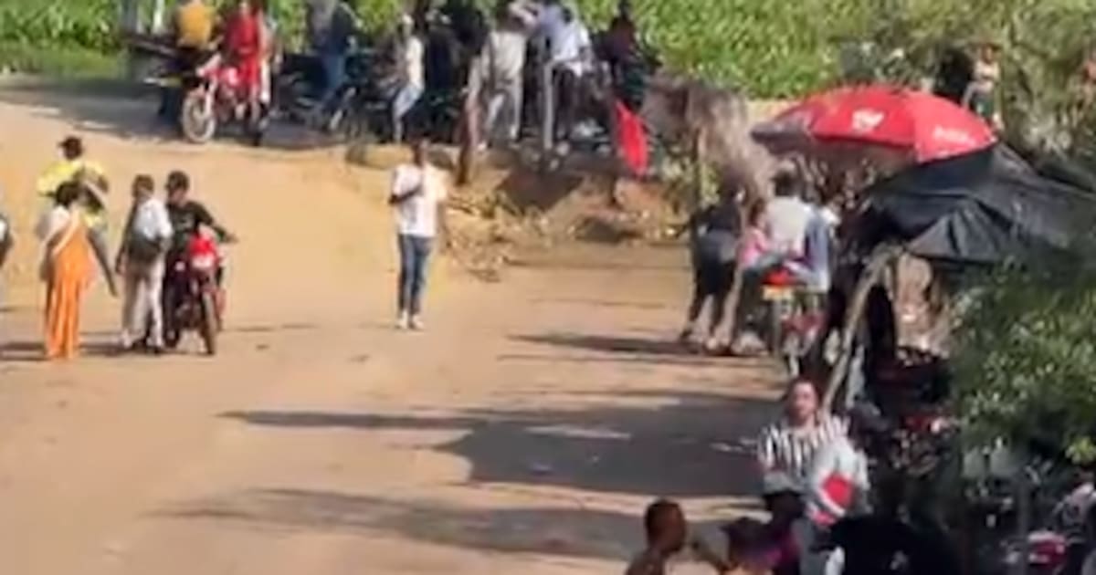 Video: Riña en corralejas de Bolívar dejó 2 capturados por lesiones personales