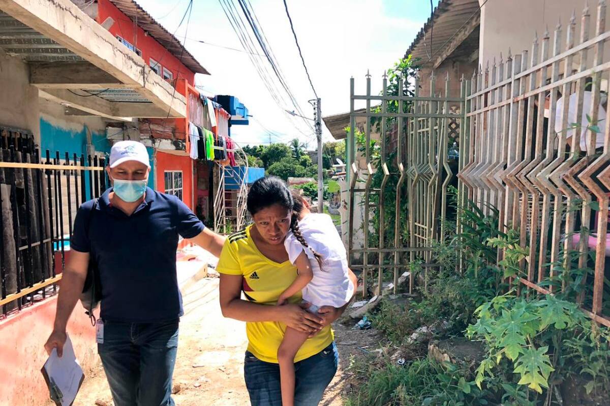 Julia, su hija y su madre ya fueron reubicadas