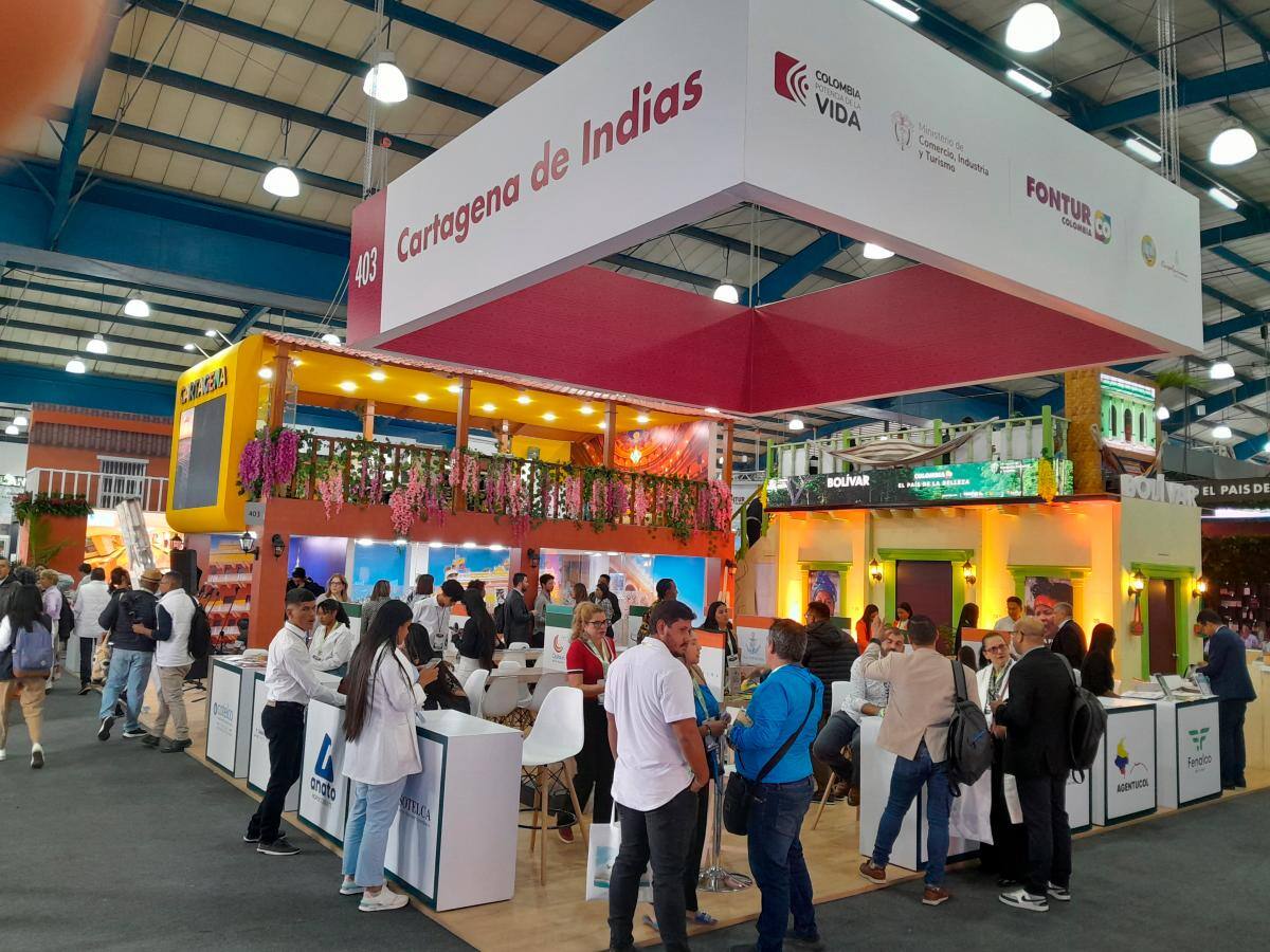 Stand de Cartagena en la Vitrina Turística de Anato. // HFA-EU