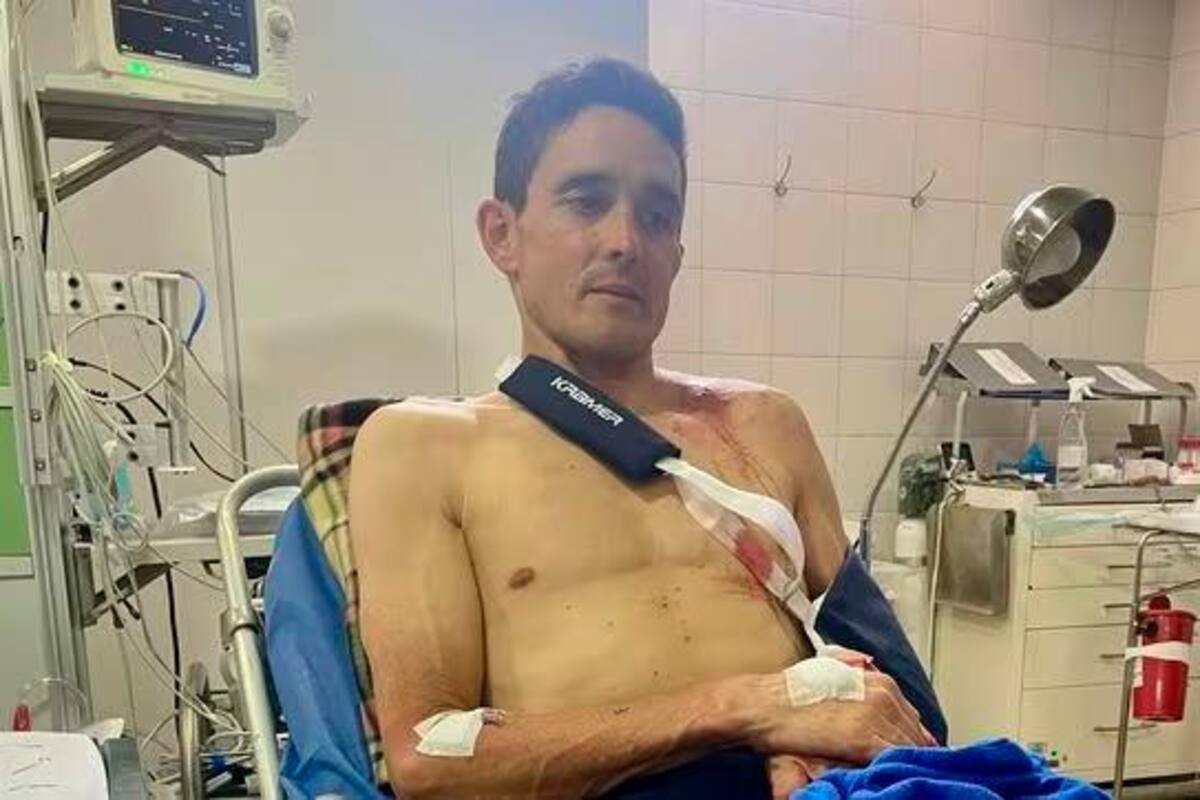 Óscar Sevilla sufrió dos fracturas y abandonó el Tour Colombia