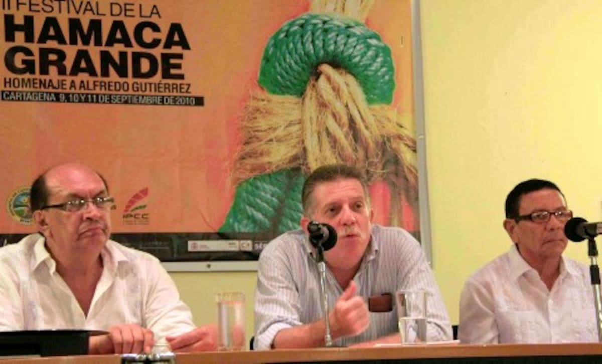 Coloquio sobre La leyenda de María Varilla: Émery Barrios Badel, Germán Mendoza y Miguel Emiro Naranjo.