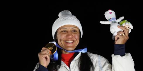 Elana Meyers, la campeona que tiene dos hijos sordos, uno con Síndrome de Down