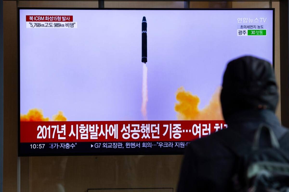 Corea del Norte lanza su quinto misil de largo alcance este año