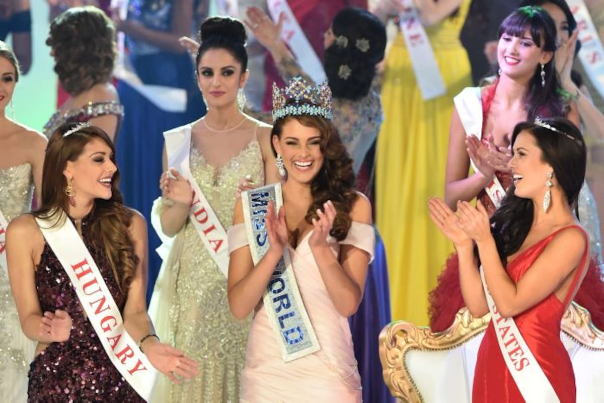 Rolene Strauss, Miss Mundo 2014. AFP LEON NEAL