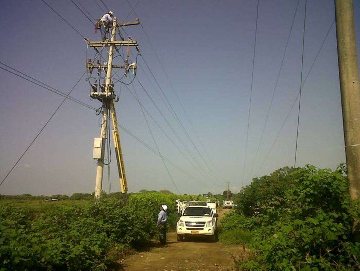 Electricaribe programó obras de mantenimiento de redes.