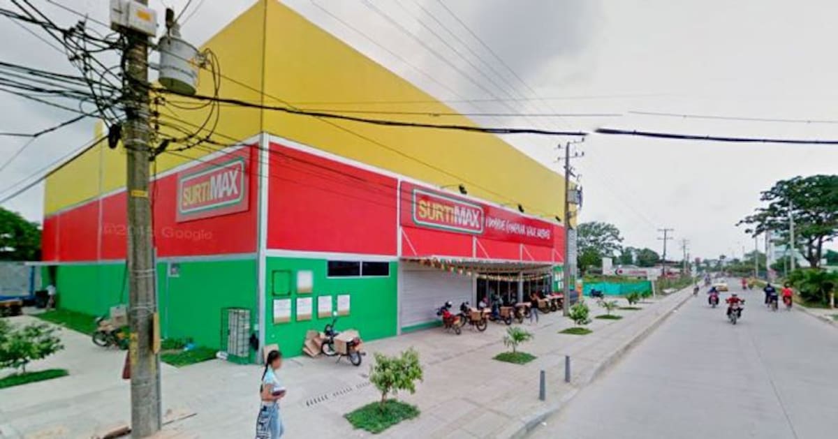 Surtimax en el Mercado del Sur de Montería.