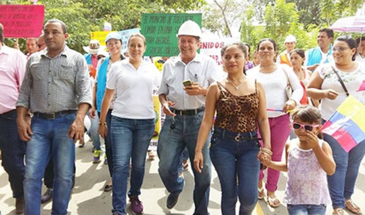 En Toluviejo el DPS ha realizado millonaria inversión en vías. Cortesía