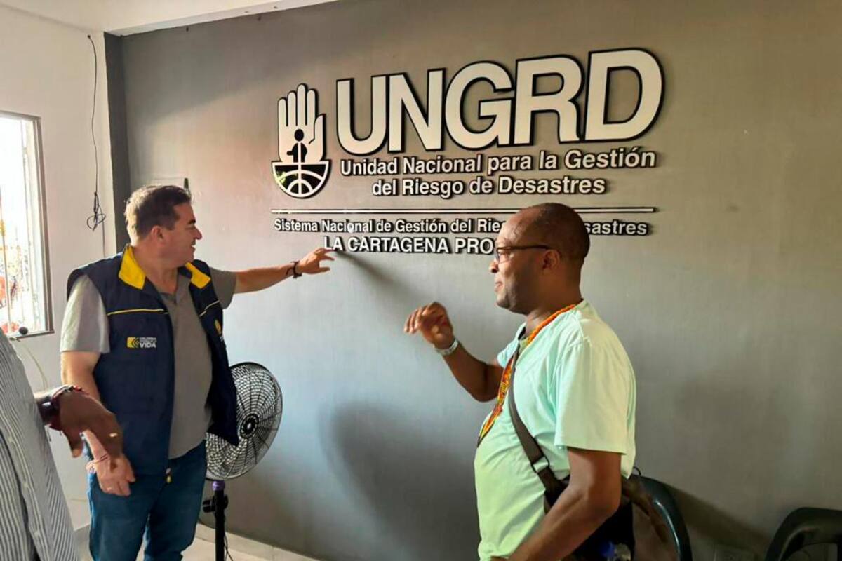 Entregan nuevas oficinas de la UNGRD en el barrio Boston