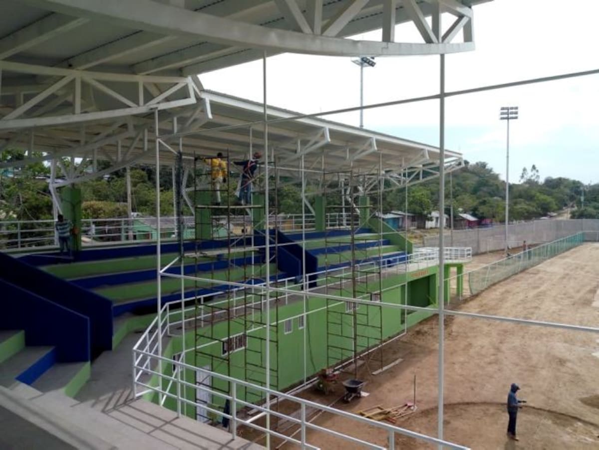 Arenal inaugura hoy a las 3 p. m., su moderno estadio de béisbol Rafael Beby Fernández. CORTESÍA
