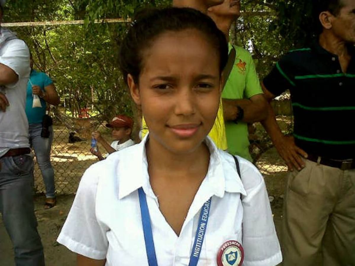 Marinela Cariaga Salgado, personera del colegio ANLLY TATIANA FLÓREZ OSPINA - EL UNIVERSAL