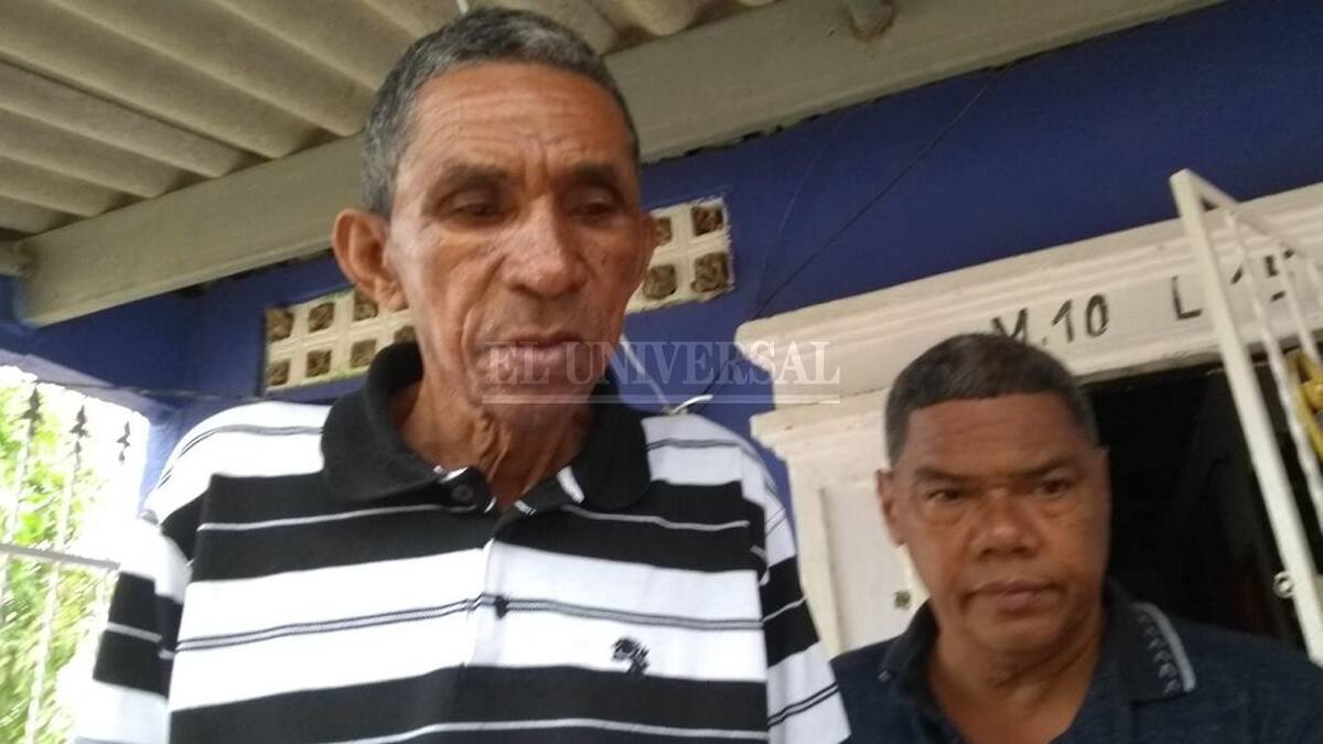 Reynaldo Julio Altamar, padre de Jairo Julio Sosa. El Universal