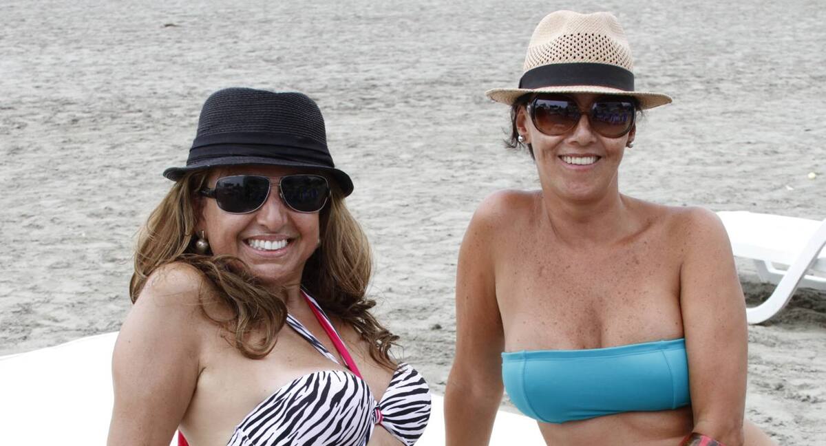 Clara Cabrera y María Fernanda González.