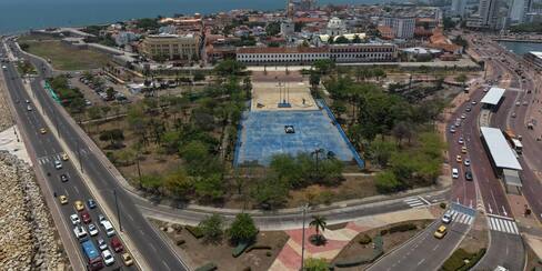 Parque de La Marina en Cartagena será renovado: Distrito y Armada anuncian acuerdo