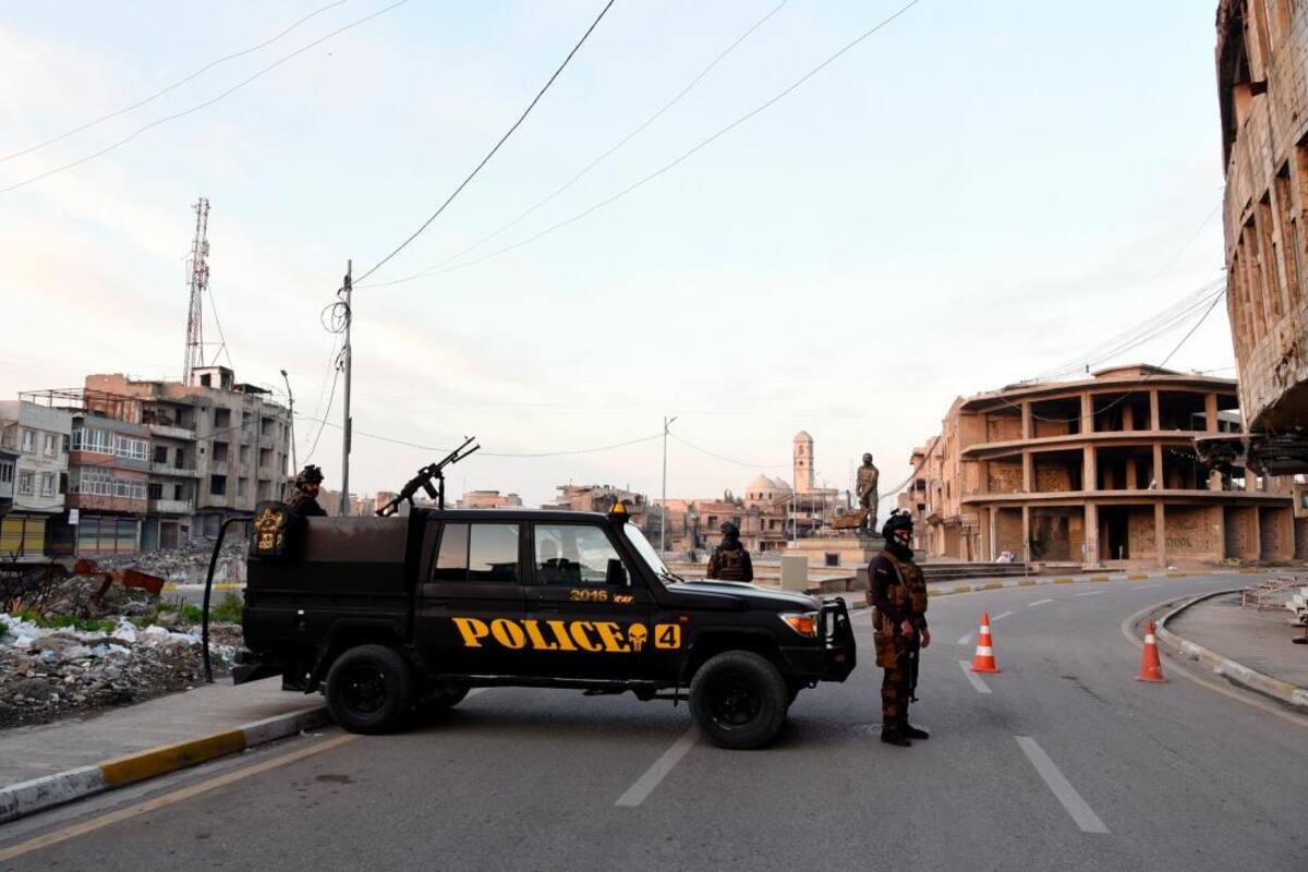 Mueren 12 policías iraquíes en un ataque atribuido al Estado Islámico