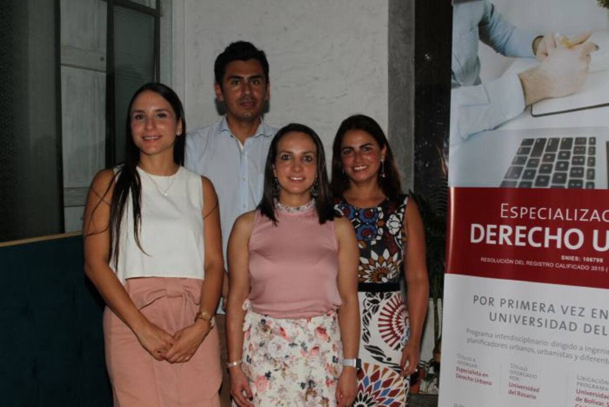 Angélica Salas Salas, Jennifer Garzón, Gloria Henao y Juan Felipe Solórzano. ÓSCAR DÍAZ - EL UNIVERSAL.
