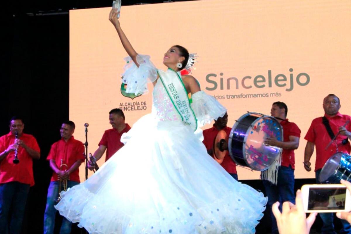 Jennifer García, de Los Laureles, es la nueva Reina del 20 de Enero de Sincelejo