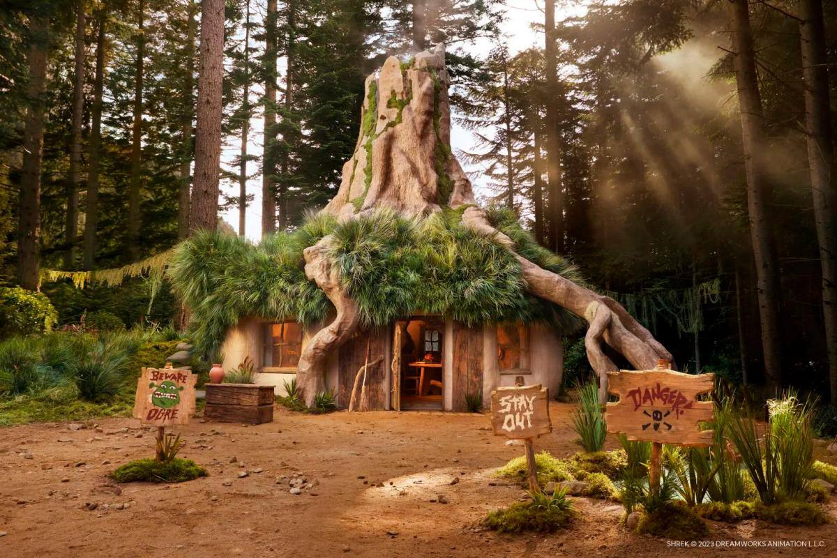 La cabaña del ogro Shrek está disponible en Airbnb