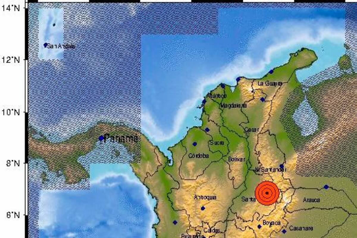 Reportan temblor con epicentro en Santander, se sintió en Medellín