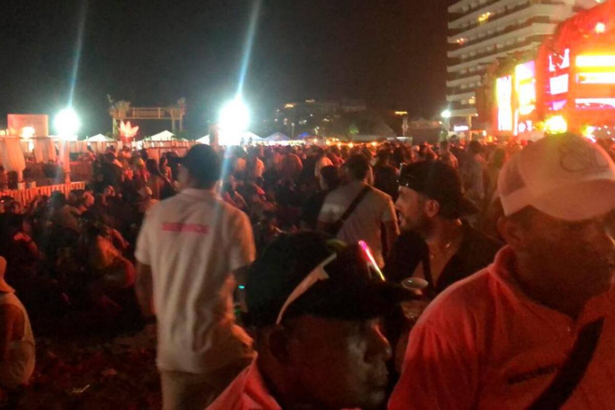 Video: disparos alrededor del Festival Buena Vida asustaron a los asistentes
