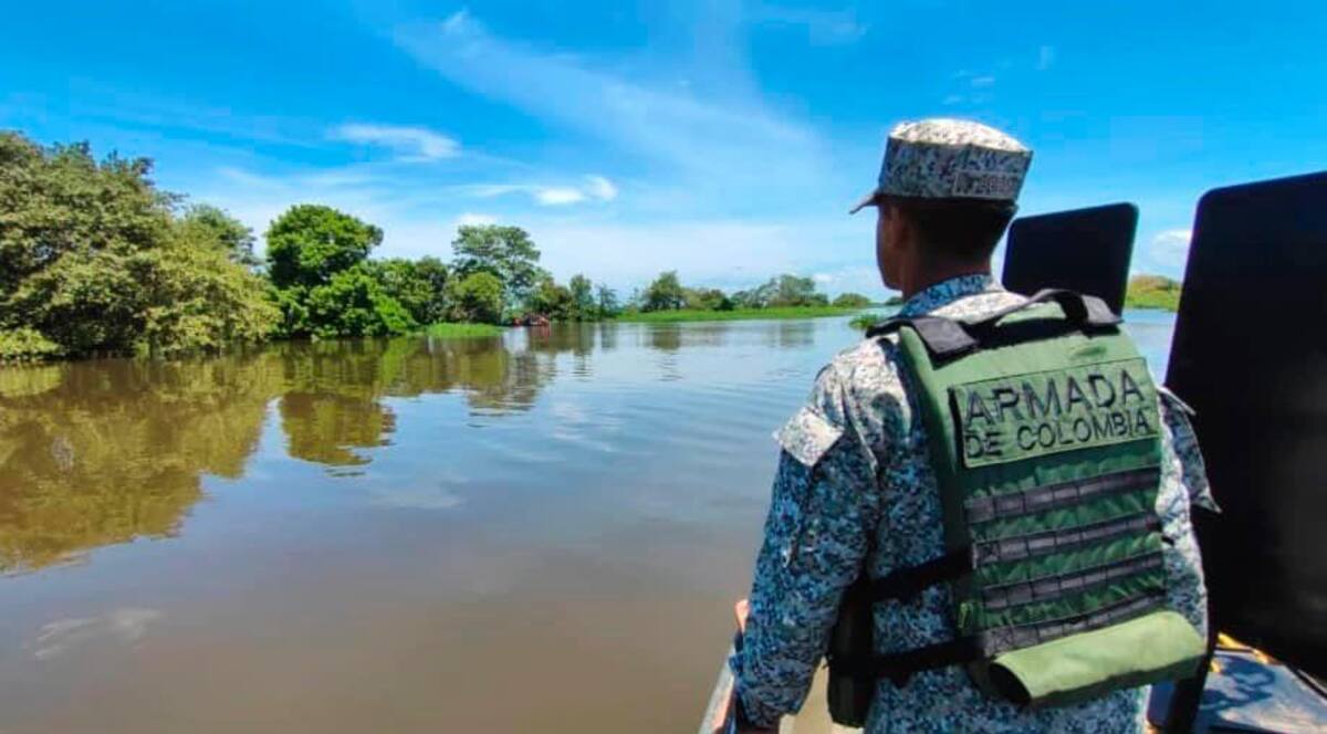 Los cuerpos de madre e hija fueron rescatados por tropas del Batallón Fluvial de Infantería de Marina No. 17.