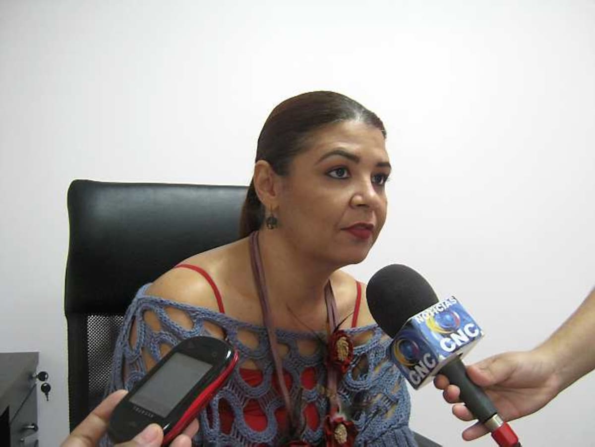 Rosa María Saleme, saliente secretaria Departamental de la Mujer.