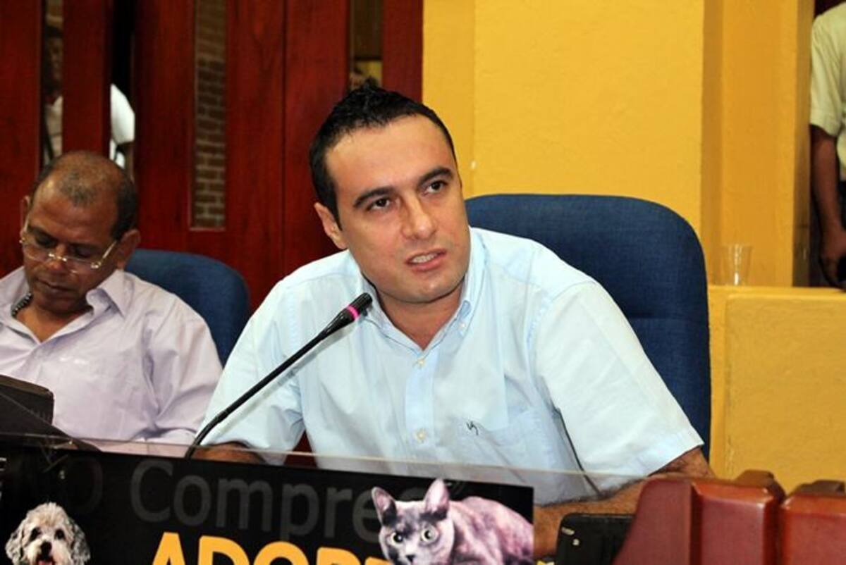 Germán Zapata Vergara, concejal. Archivo