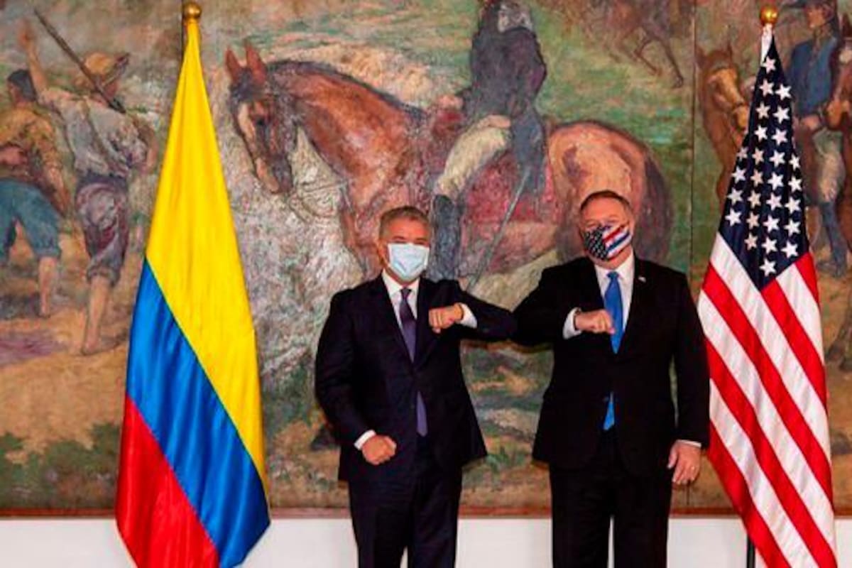 Pompeo habló con Duque sobre transición democrática en Venezuela