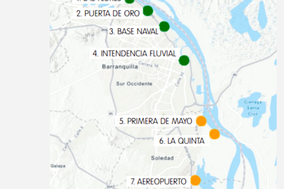Barranquilla tendrá el Río-Bus, un nuevo servicio de transporte