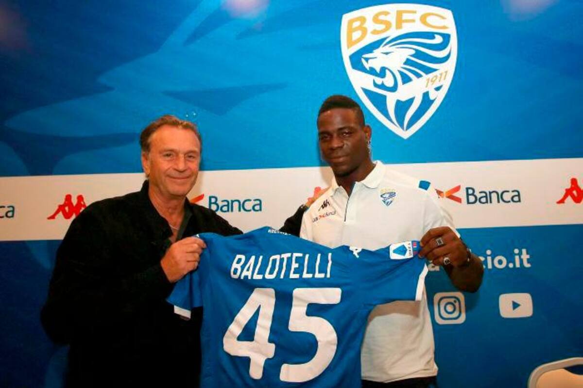 Mario Balotelli jugará en el Brescia de Italia