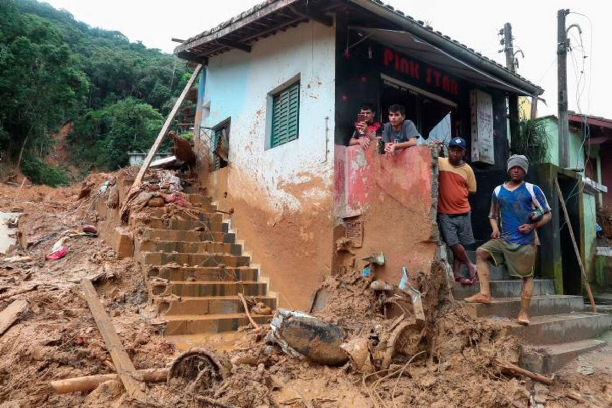 Llega a 59 el número de muertos por las lluvias en Sao Paulo
