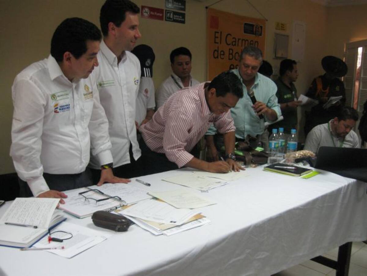 Los campesinos están esperanzados con los anuncios de los funcionarios del Gobierno Nacional y sólo esperan que no se queden en promesas. LILA LEYVA VILLARREAL - EL UNIVERSAL