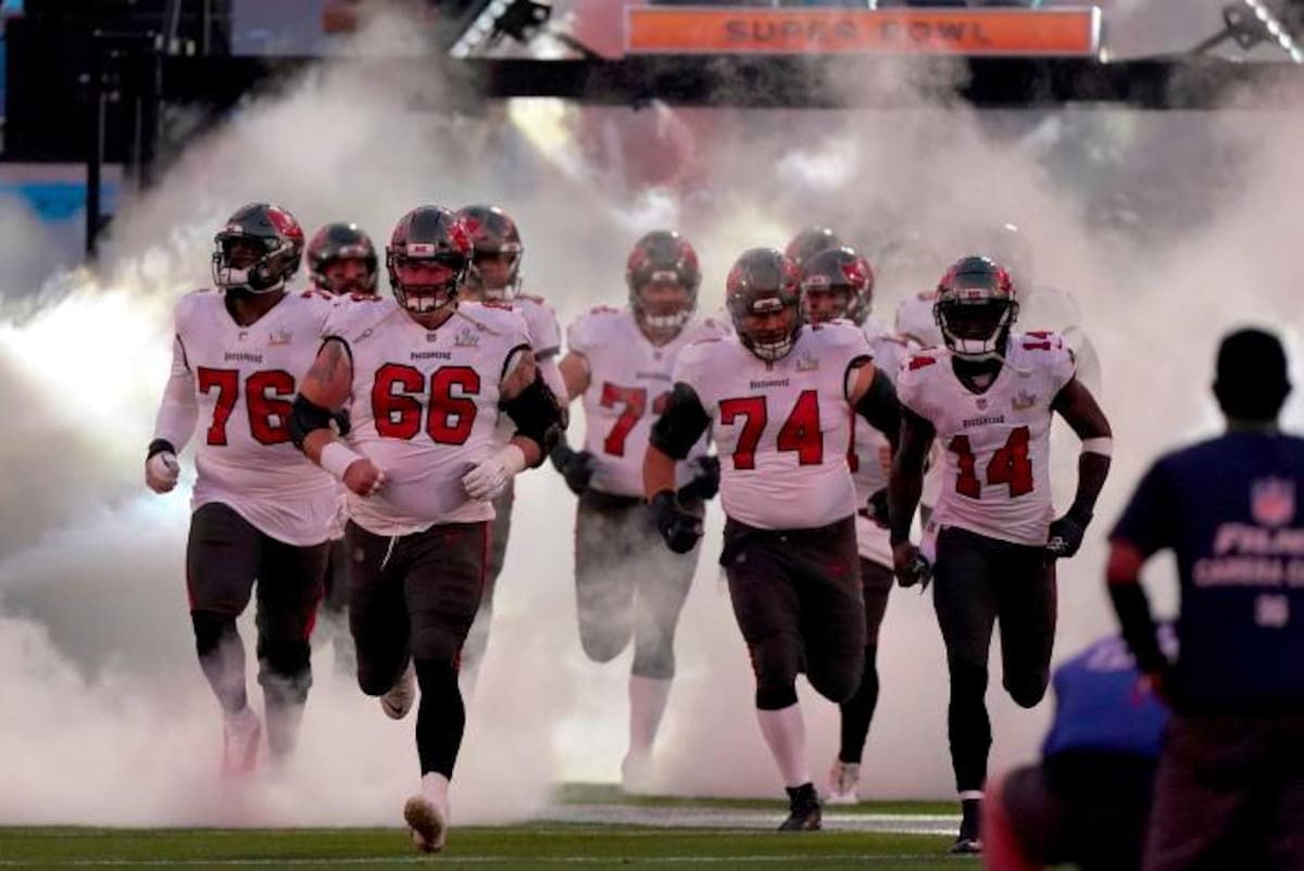 Los Buccaneer son el primer equipo en disputar el Super Bowl en su propio estadio, el Raymond James Stadium. // AP