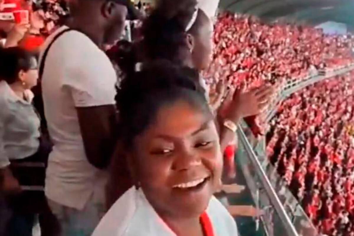 Es falso el vídeo de Francia Márquez gritando “Fuera Petro” en un estadio