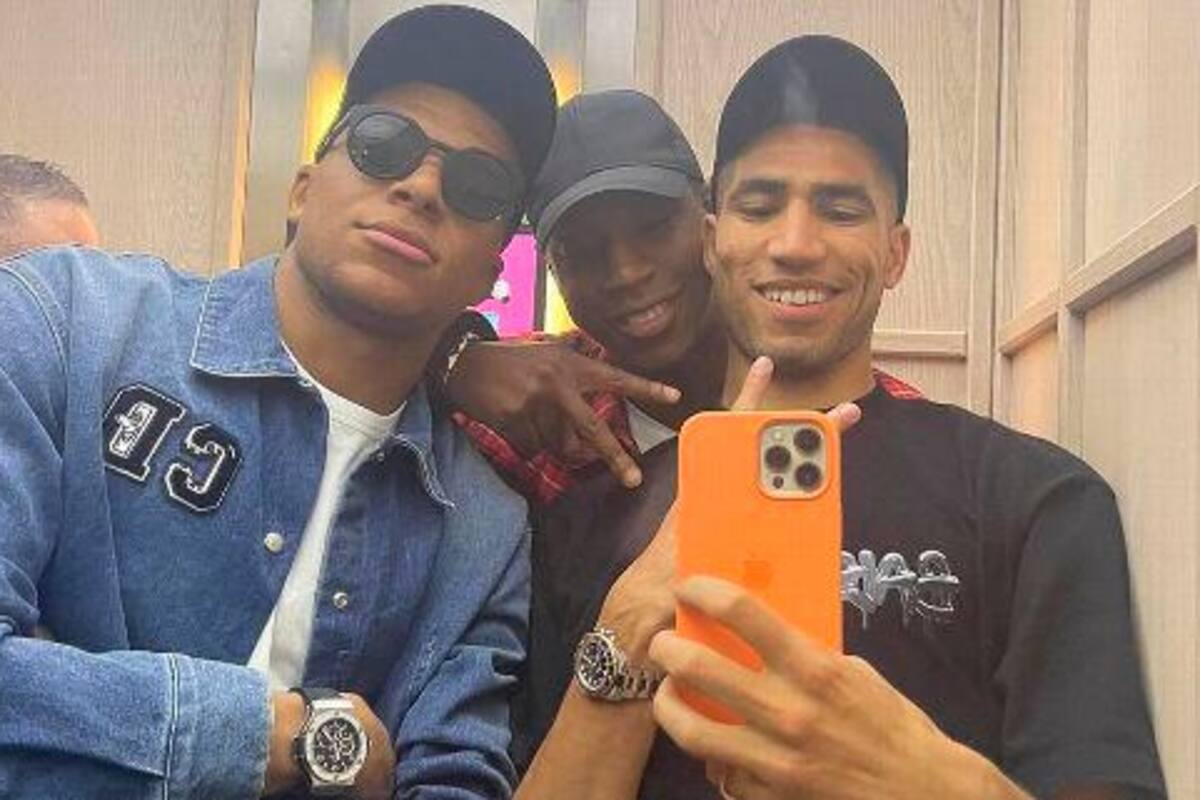 Mbappé en Madrid