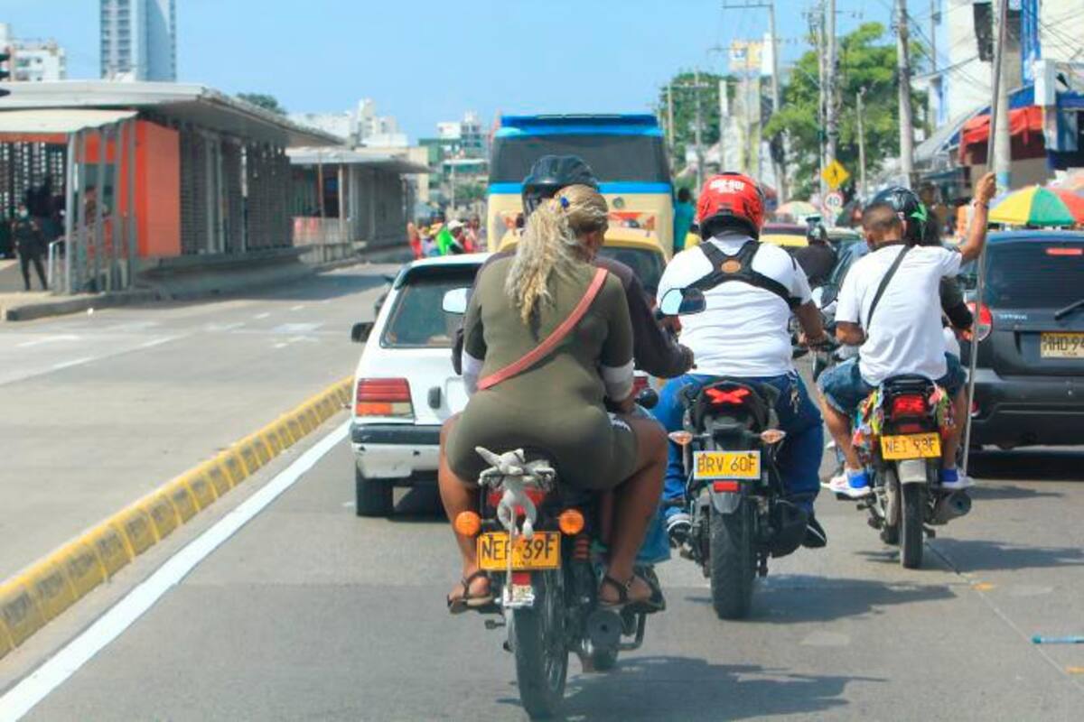 ¡Atención! El viernes, 31 diciembre, ya no será día sin moto en Cartagena