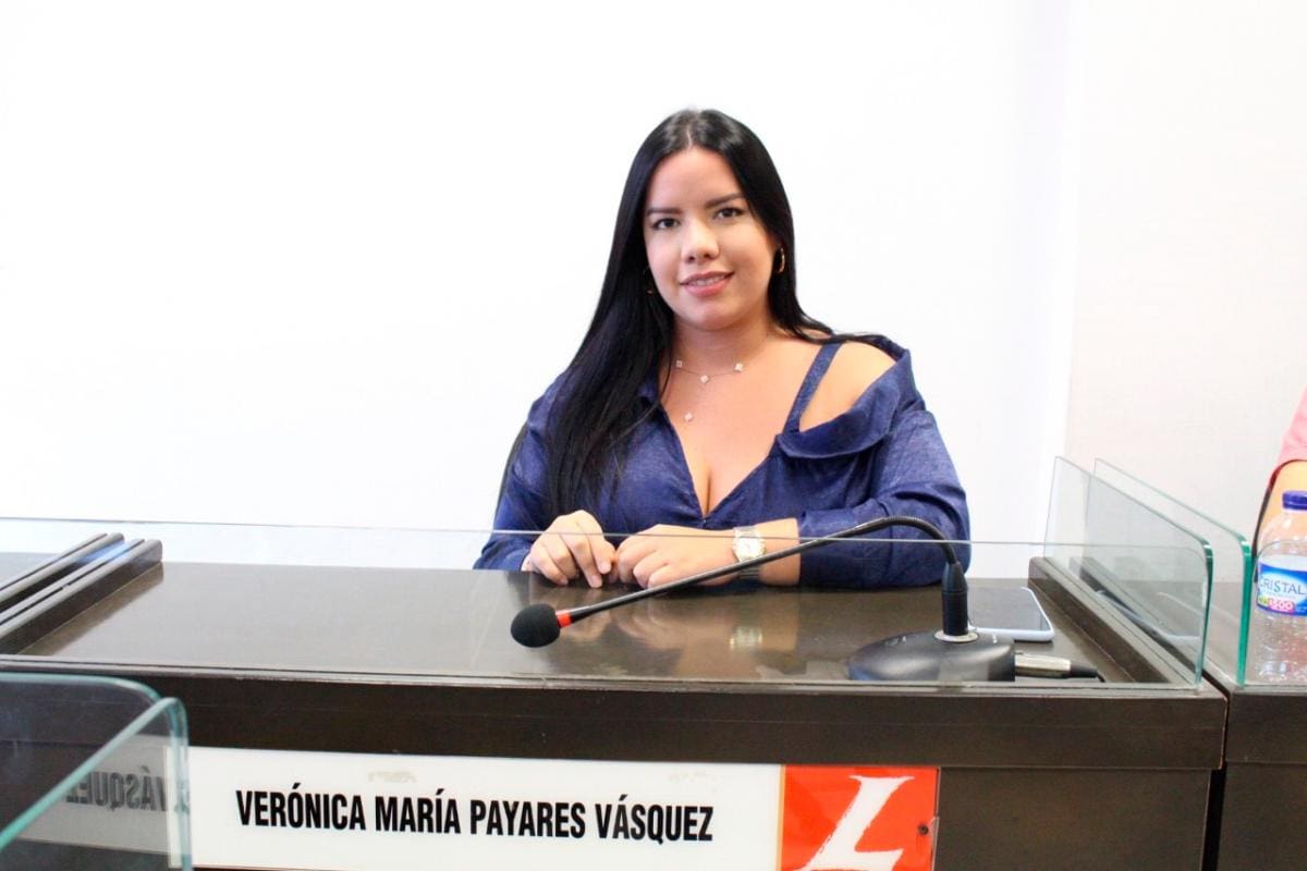Verónica Payares, diputada ponente de la Secretaría de la Mujer.