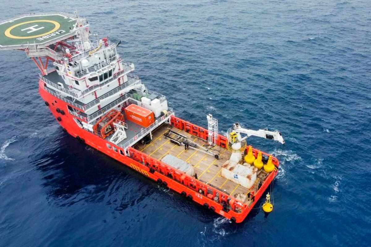 ARC “Caribe” llega a San Andrés para efectuar mantenimientos