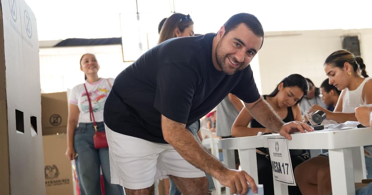 Gobernador Yamil Arana hizo importante petición, tras votar en Cartagena