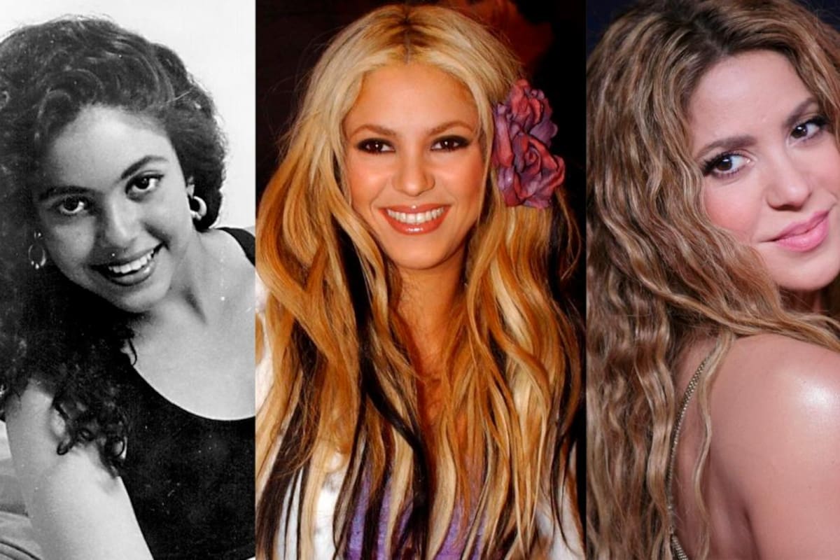 Shakira: 23 fotos que muestran su evolución en los últimos 30 años