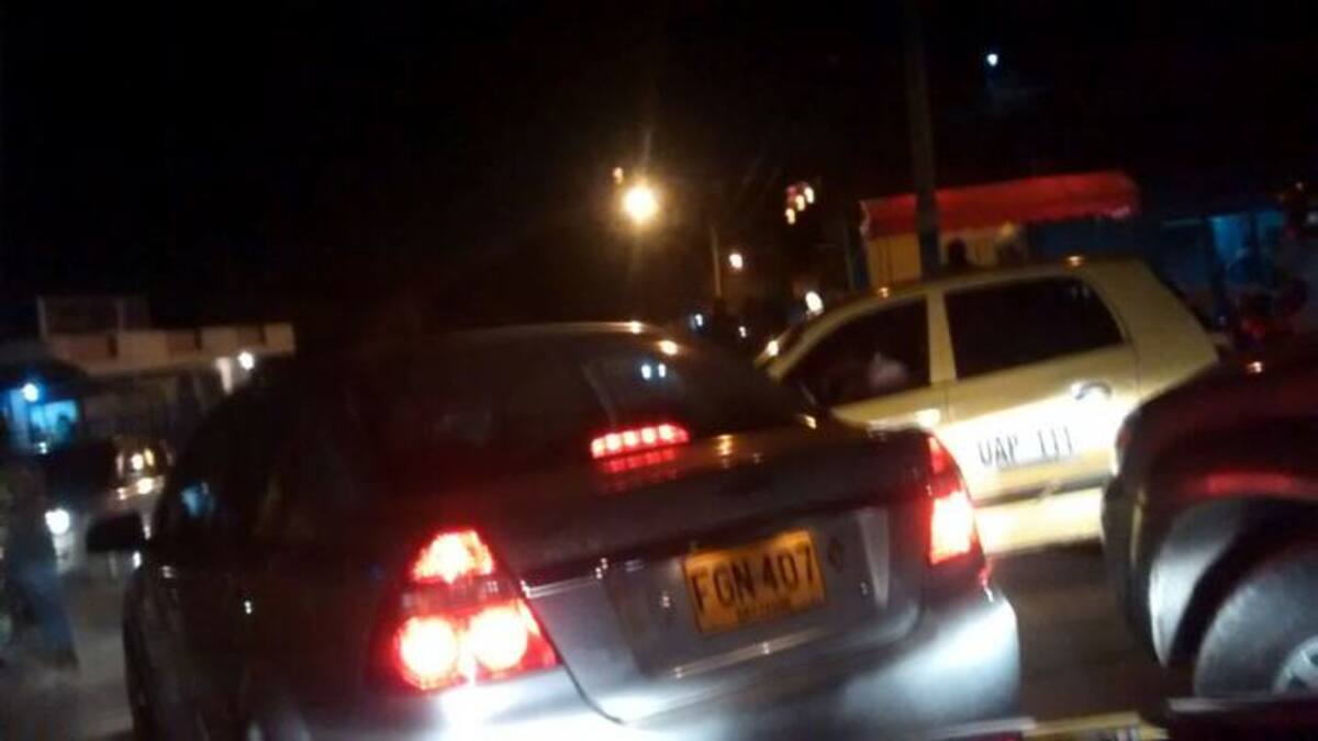 Trancones por protestas en la Crisanto Luque.