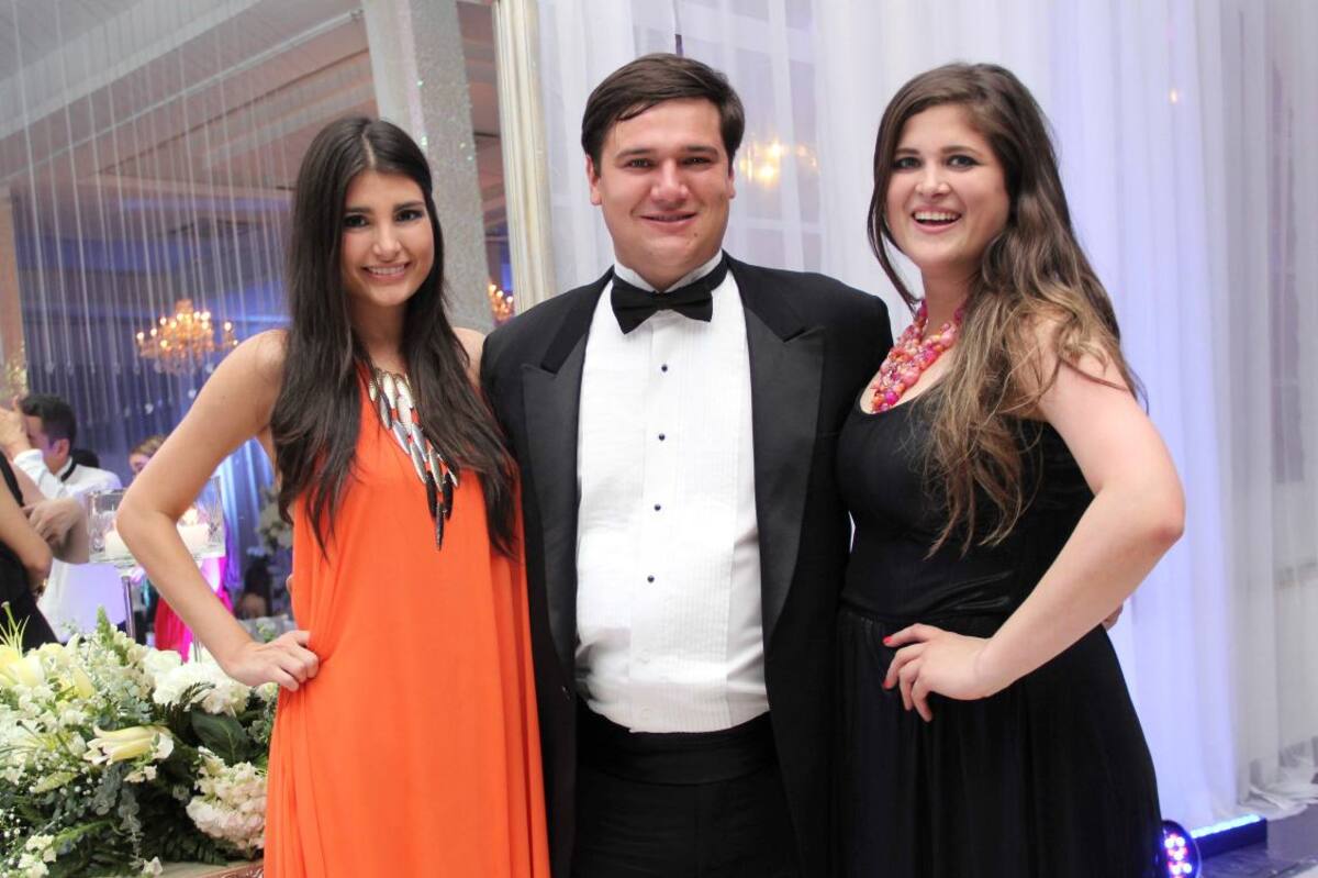 María Alejandra Morales, Francisco Franco y Larisa Jasbón Fadul.