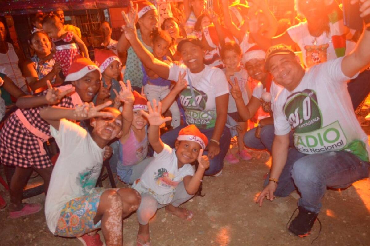 El sector Las Acacias, del barrio El Pozón, tiene el mejor pesebre de Cartagena