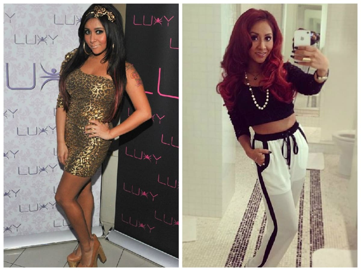 ´Snooki' antes y después. ARCHIVO