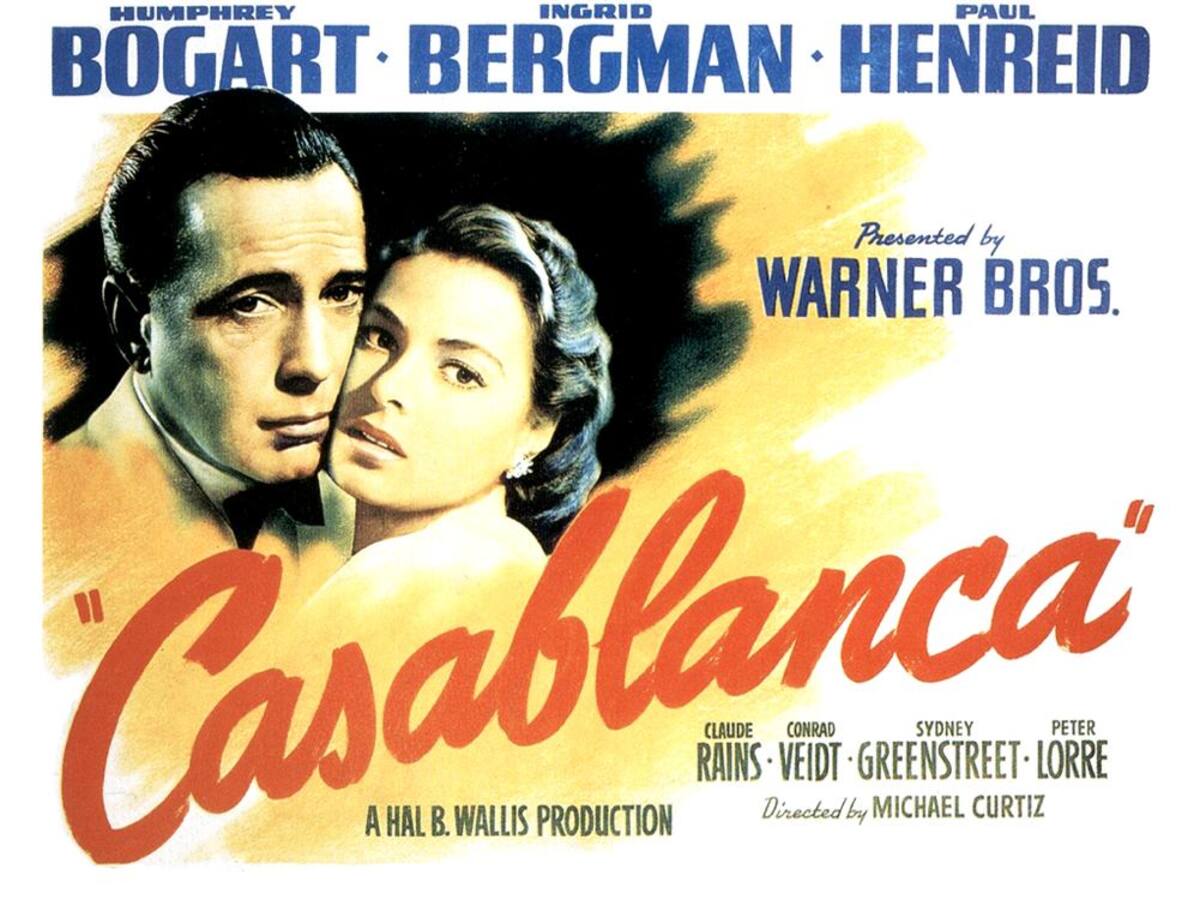 Casablanca, una de los films más románticos que se han hecho.