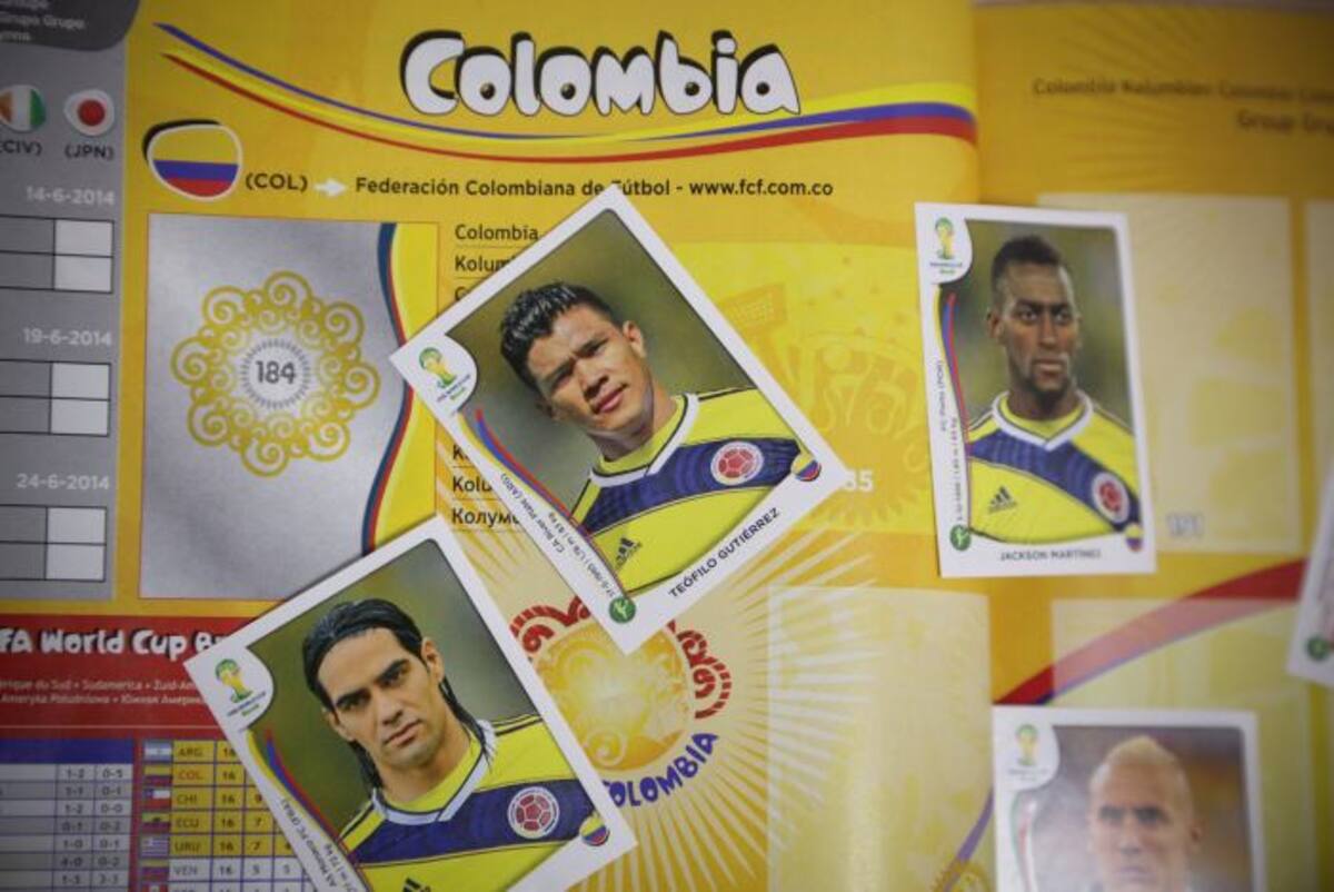 El Álbum Panini será vendido en todo el territorio colombiano. COLPRENSA