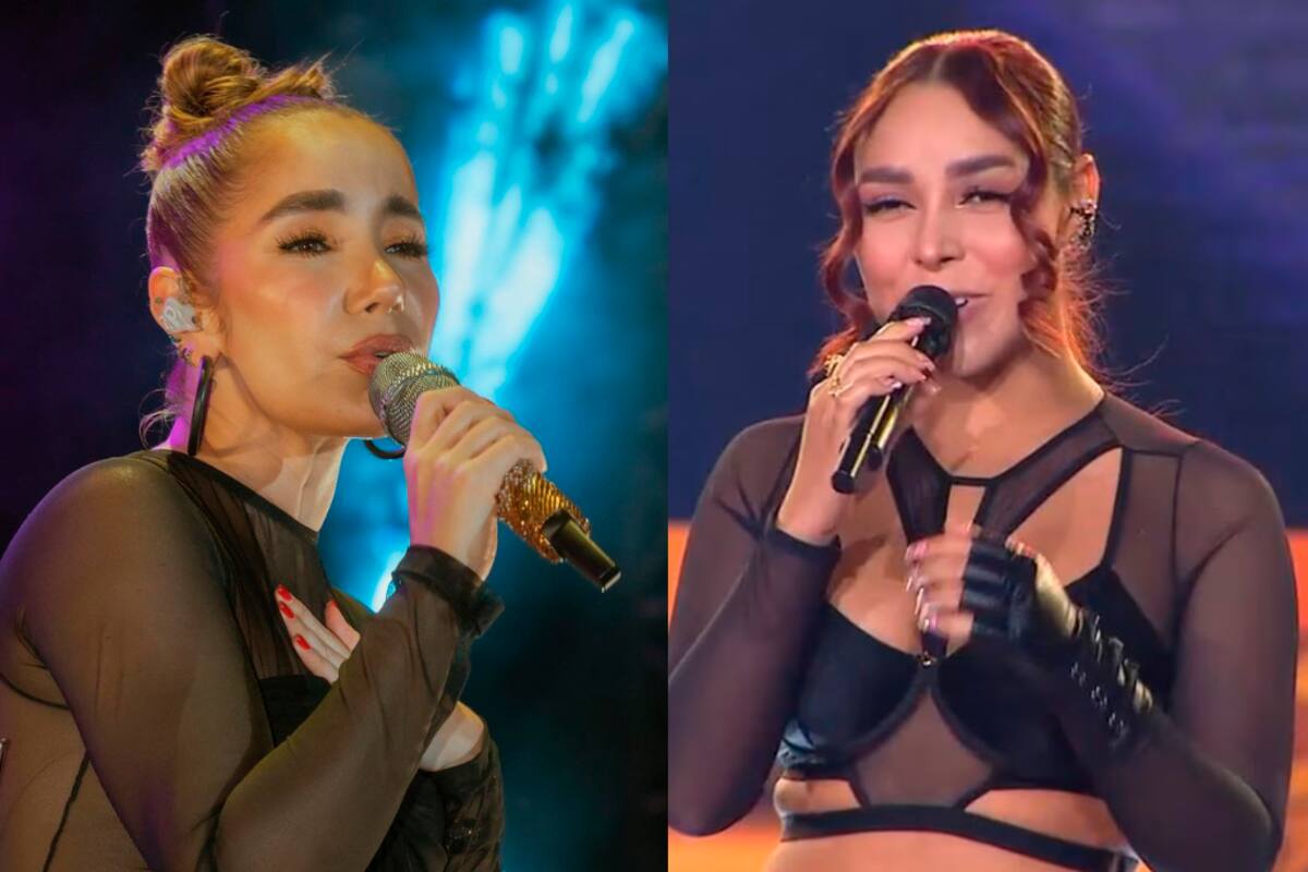 ¿Le gustó? Así reaccionó Paola Jara a su imitadora en ‘Yo me llamo’
