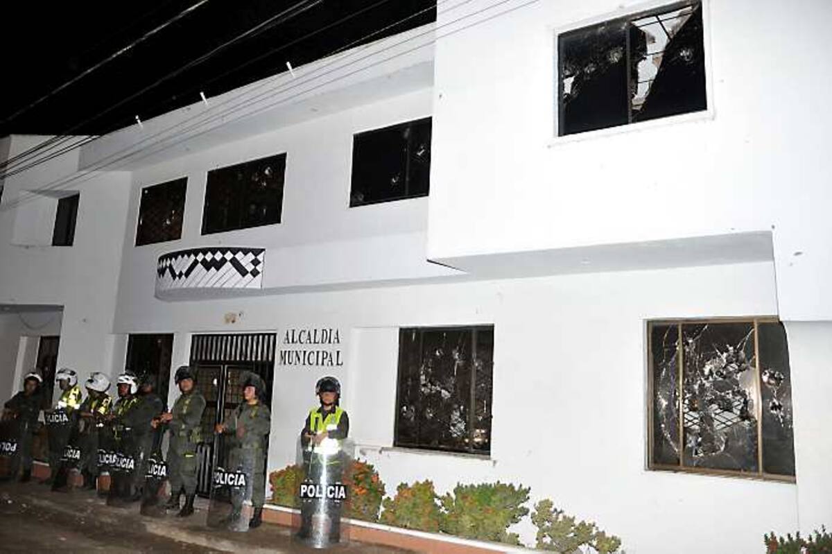 Varios municipios de Sucre con alteración del orden público por resultados electorales. CORTESÍA