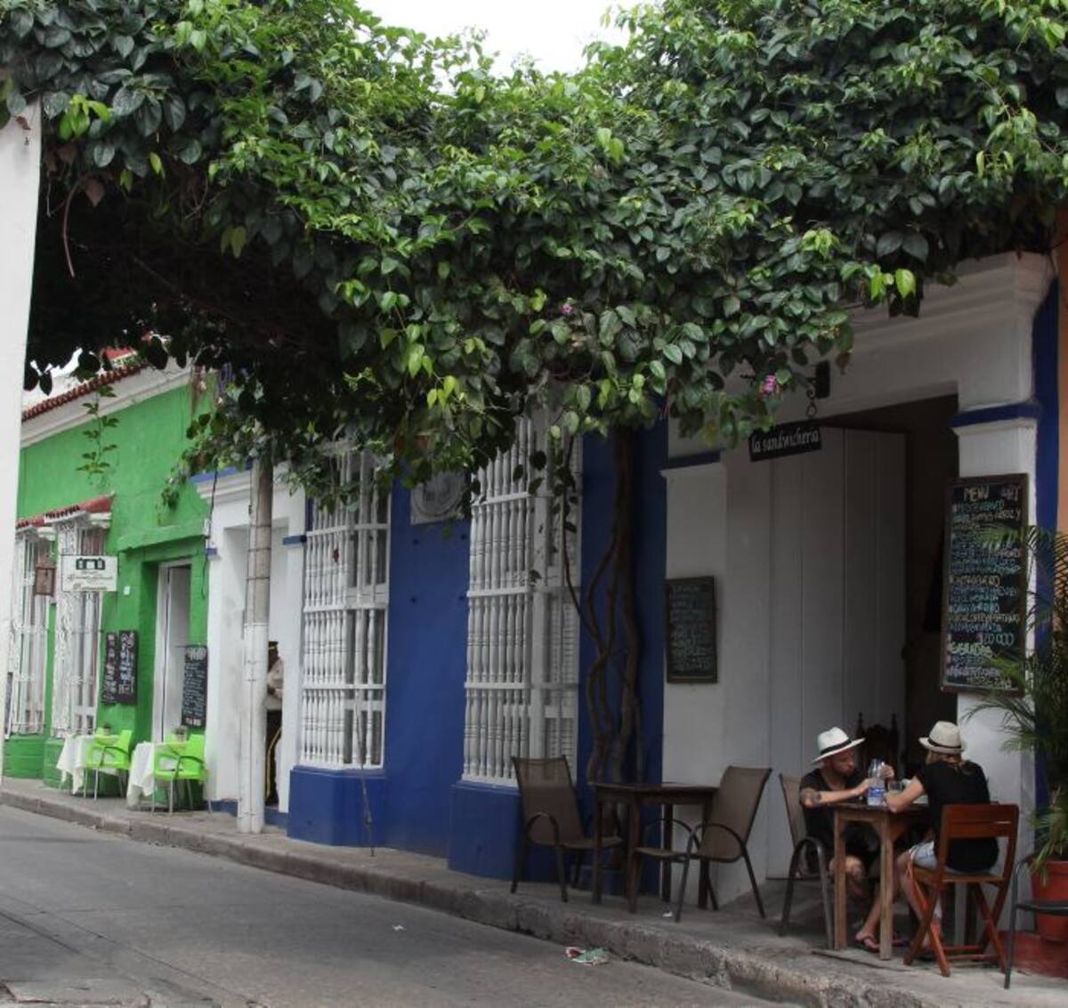 La Casa, de 600 metros cuadrados, está en la Calle de La Tablada en el Centro Histórico y está en pleito entre dos partes que se declaran herederos de la propiedad. Kailline Giraldo.