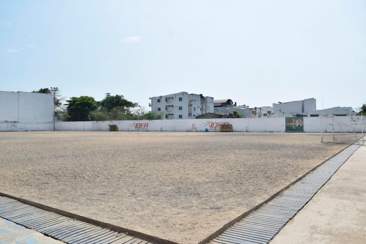 ¡Por fin!: Cierran estadio de fútbol de San Fernando para arreglarlo