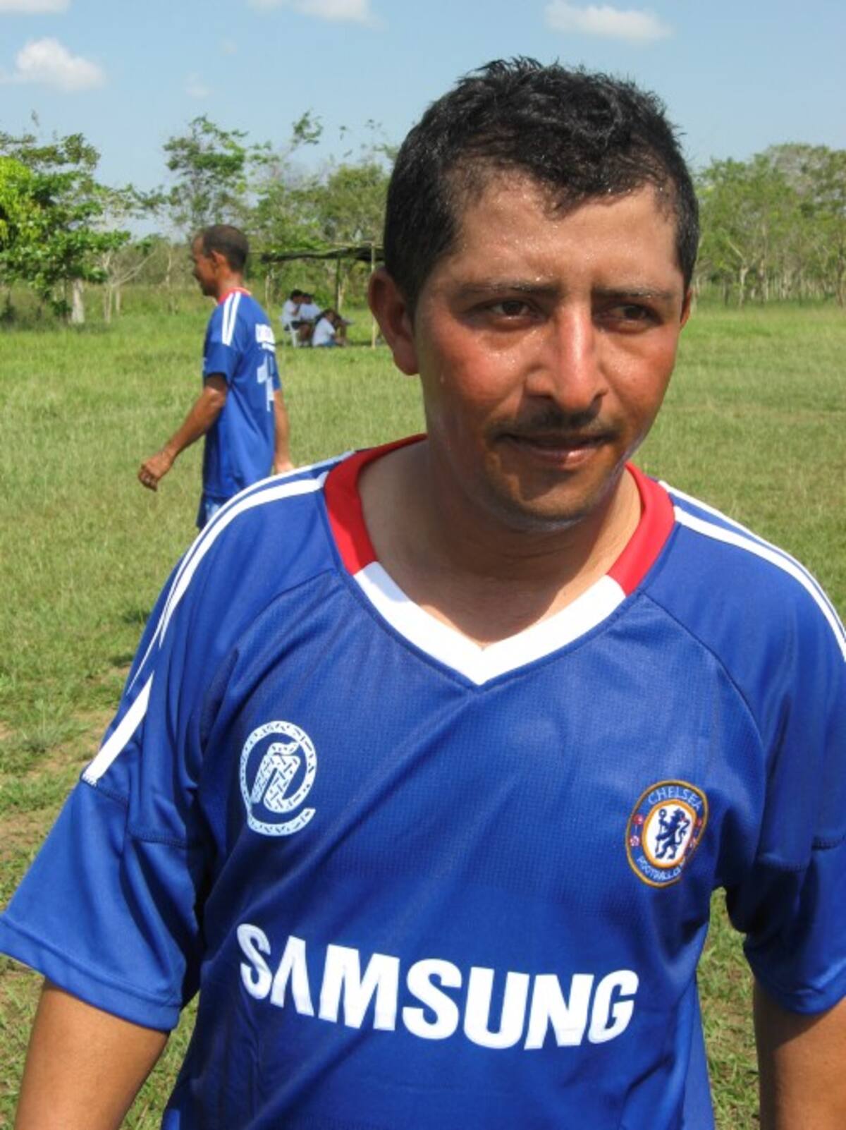 Miguel Padilla, goleador del campeonato de fútbol en Sahagún.